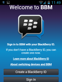 Install BBM (BlackBerry Messenger) di Galaxy Mini S5570 